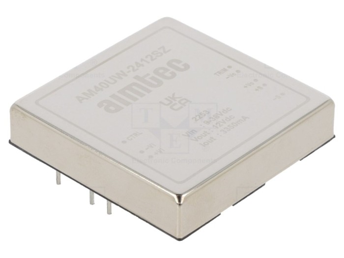 Convertor DC/DC 40W 9-36V la 12V