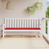 Gossi perna de banca de gradina, rosu, 200x50x3 cm, textil oxford