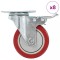Gossi roti pivotante, 8 buc., 100 mm