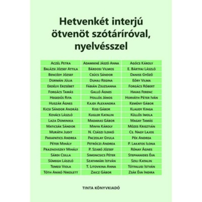 Hetvenk&amp;eacute;t interj&amp;uacute; &amp;ouml;tven&amp;ouml;t sz&amp;oacute;t&amp;aacute;r&amp;iacute;r&amp;oacute;val, nyelv&amp;eacute;sszel - Kiss G&amp;aacute;bor foto
