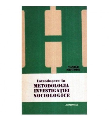 Vasile Miftode - Introducere in metodologia investigatiei foto