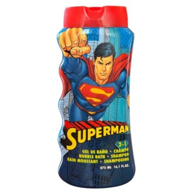 Gel de dus si sampon 2 in 1, Superman, Baieti, 2227, 475ml foto
