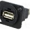 Conector {{Tip conector}}, colier (2 orificii), orificiu pentru &amp;#351;urub conic, pt. montare pe panou, CLIFF - CP30208NMB