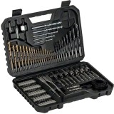 Bosch 2607017367 - Set accesorii insurubare si burghie mixte 103 bucati