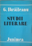 STUDII LITERARE-GARABET IBRAILEANU