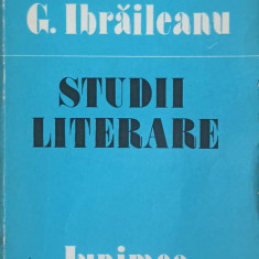 STUDII LITERARE-GARABET IBRAILEANU