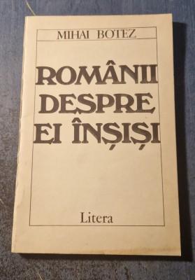 Romanii despre ei insisi Mihai Botez foto