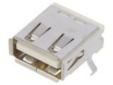 Soclu USB A PCB THT 90&deg; Ecranat, MOLEX