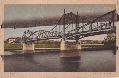 Arad Podul Decebal (scrisa 1925) foto