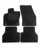 Set covorase auto mocheta Vw Caddy 5 locuri, 2020-&amp;gt;, Negru, 4 buc. AutoDrive ProParts