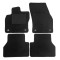Set covorase auto mocheta Vw Caddy 5 locuri, 2020-&amp;gt;, Negru, 4 buc. AutoDrive ProParts