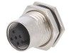 Soclu M12 3 PIN mamă 250V 4A