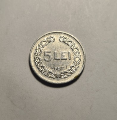 5 lei 1950 Piesa Frumoasa foto