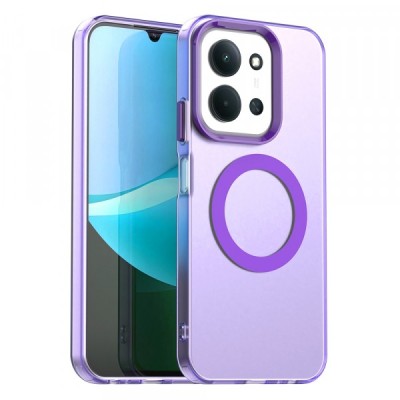 Husa MagSafe pentru Xiaomi Poco C85 4G / Redmi 15C 5G / 15C 4G, Techsuit, CandyCase, Mov foto