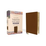 Nrsvue, Holy Bible with Apocrypha, Leathersoft, Brown, Comfort Print