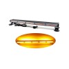 Rampa girofar proiector LED COB stroboscopic lumina portocalie 12-24V baza magnetica Cod: AS-COB-5-2S
