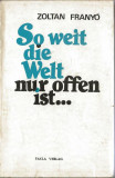 So weit die Welt nur offen ist...