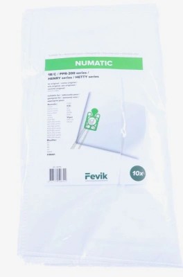 STAUBSAUGERBEUTEL 10 STĂśCK ALTERNATIV FĂśR NUMATIC NVM 1CH HENRY/JAMES A.S.B.V. foto