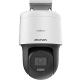 Camera supraveghere PTZ IP 2 MP Lentila 2.8mm Lumina Alba/IR 30 m MicroSD Poe Bidirectionala Hikvision DS-2DE2C200MW-DE-F0-S7 SafetyGuard Surveillance