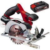 Einhell TE-CS 18/150 Li PXC - Fierastrau circular 150x10 mm + Acumulator Li-Ion 18 V 2.5 Ah