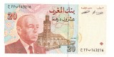 Maroc 20 Dirhams 1996 P-67 Seria 143216