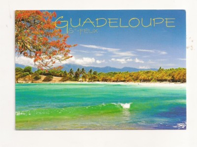 FA22-Carte Postala- FRANTA - Guadeloupe, antilles francaises, circulata 2013 foto