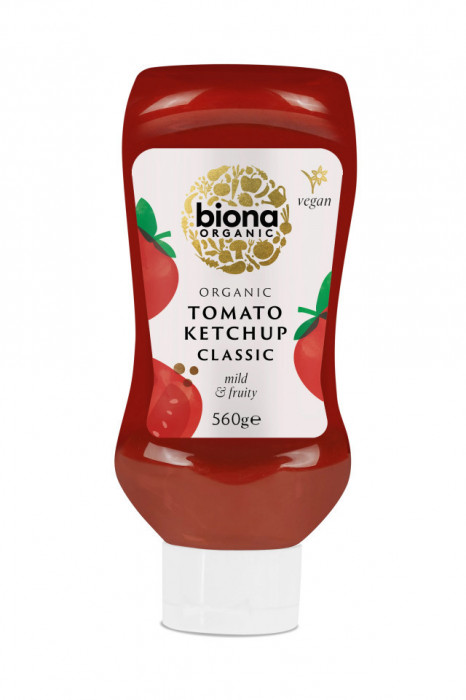 Ketchup clasic eco 560g Biona