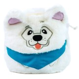 Saculet Magneziu Alpinism YY VERTICAL Samoyed Dog - Ergonomic, Snur Blocator, Suport Perie