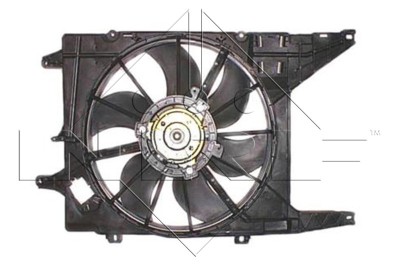 NRF 47225 Ventilator, radiator foto