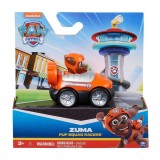 PATRULA CATELUSILOR PUP SQUAD RACERS VEHICUL CU FIGURINA ZUMA SuperHeroes ToysZone