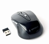 MOUSE GEMBIRD, PC sau NB, wireless, 2.4GHz, optic, 1600 dpi, butoane/scroll 6/1, , negru, &amp;quot;MUSW-6B-01&amp;quot; (timbru verde 0.18 lei)