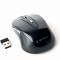 MOUSE GEMBIRD, PC sau NB, wireless, 2.4GHz, optic, 1600 dpi, butoane/scroll 6/1, , negru, &quot;MUSW-6B-01&quot; (timbru verde 0.18 lei)