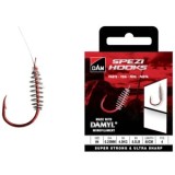 Cumpara ieftin Carlige Legate Dam Spezi Arc Paste Nr.8, 0.20mm, 80cm, 4buc/pac