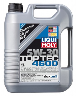 Ulei motor Liqui Moly Top Tec 4600 5W30 5L 3756 foto