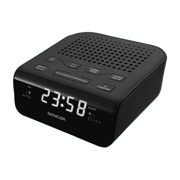 Radio cu ceas Sencor SRC 136 B Black Radio cu ceas Sencor SRC 136 B Black
