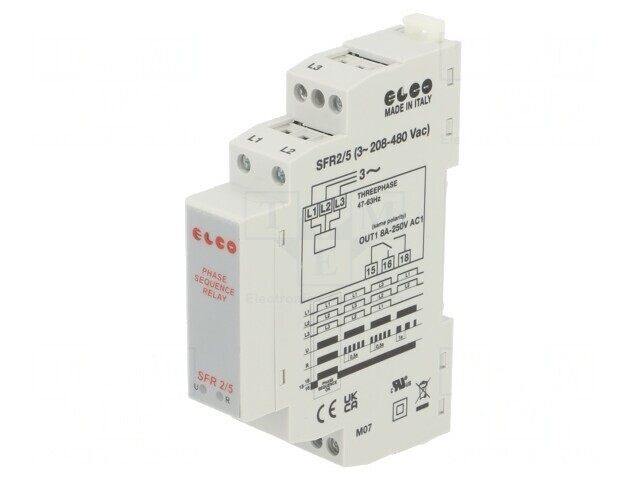 Releu Monitorizare Tensiune DIN IP40