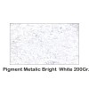 Pigment Metalic Alb Metalizat / Bright White 200Gr., ABW Royal