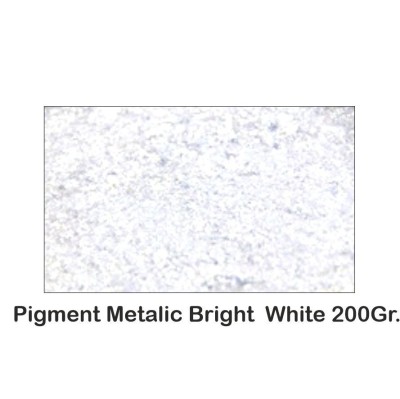 pigment-metalic-alb-metalizat-bright-white-200gr foto