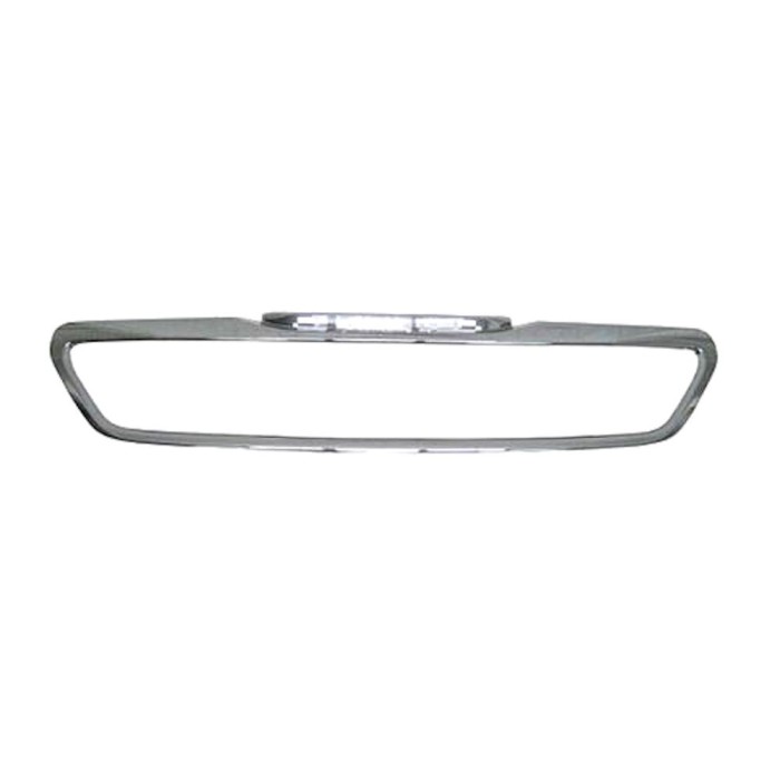 Rama grila masca fata Peugeot 308, 10.2013- Model Allure, parte montare cromata, fara inscriptie Peugeot, 57C20511, Aftermarket
