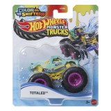 Hot Wheels Monster Truck Camion Totaled Cu Culori Schimbatoare Scara 1 La 64
