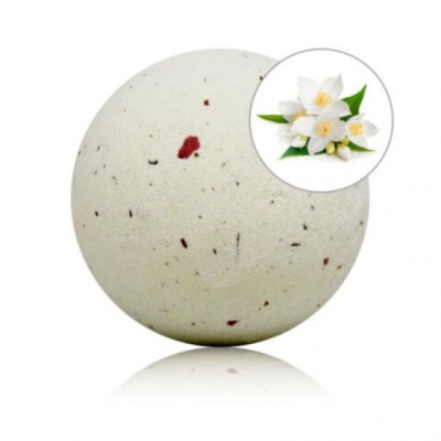 TALOKA - JASMINE SCENTED BATH BOMB WITH ROSE PETALS foto