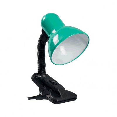 Lampa Birou Clip Verde 1xE27 60W foto