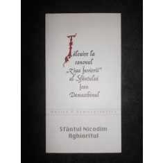 N. Aghioritul - Talcuire la canonul Ziua Invierii al Sfantului Ioan Damaschinul