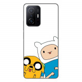 Husa compatibila cu Xiaomi Mi 11T, Mi 11T Pro Silicon Gel Tpu Model Finn and Jake Tongues