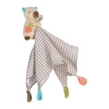 Jucarie Doudou Fehn Capibara Clara 37cm din Muselina Bumbac Plus Poliester