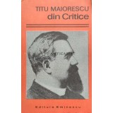 Din Critice - 1978 - Titu Maiorescu ($D31)