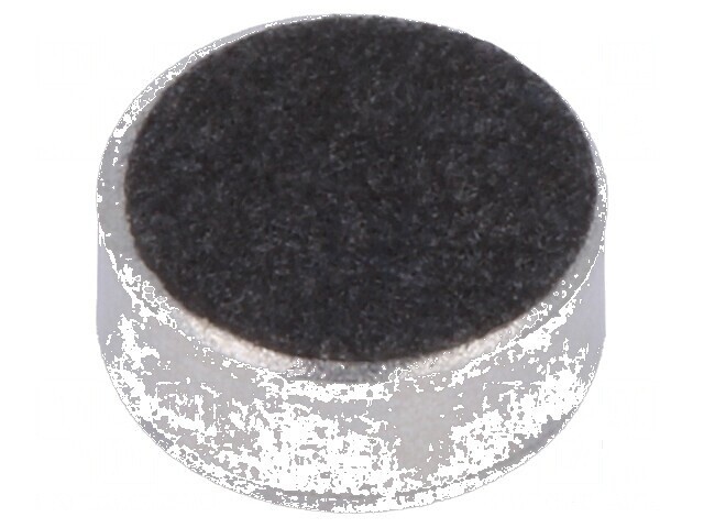 Microfon Electret Profesional 100Hz - 10kHz, 2,2k&Omega;, Sensibilitate -60dB, Dimensiune &Oslash;6x2,7mm, Curent 0,5mA
