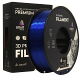 Filament 3D PETG Transparent Blue 1.75mm 1kg