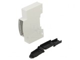 Carcasă pentru Șină DIN Gri 90mm x 18mm x 62mm
