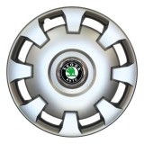 Set 4 Capace Roti R15, Potrivite Jantelor de 15 inch, Pentru Skoda, Model 303